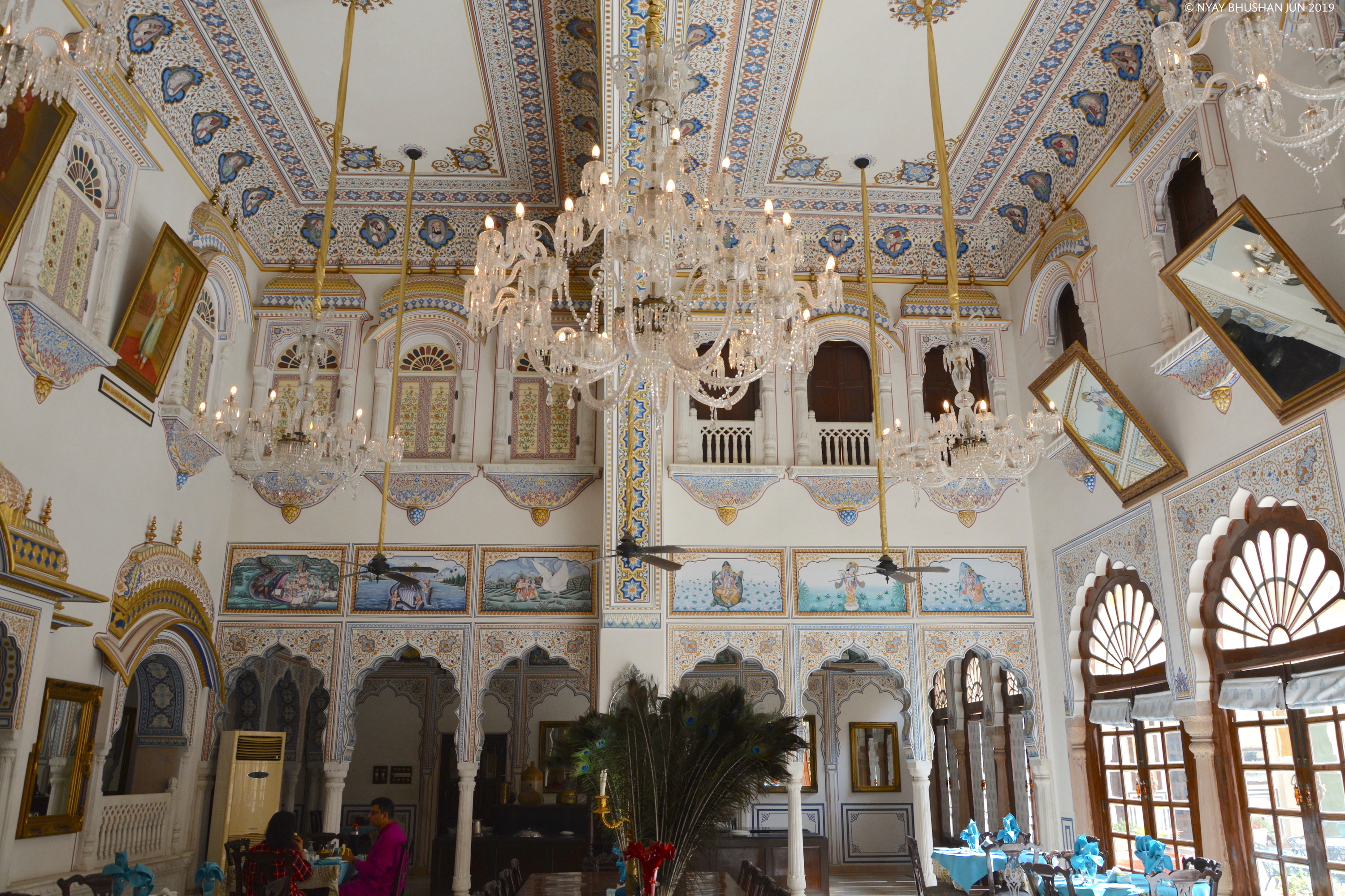 Alsisar Mahal Rajasthan - Exquisite Dining Hall
