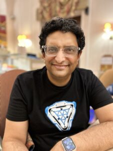 Niyam Bhushan smiling post dance meditation