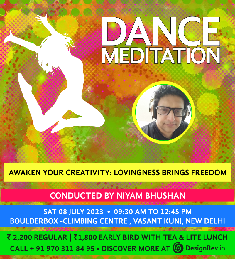 'Awaken Your Creativity' Dance Meditation by Niyam Bhushan