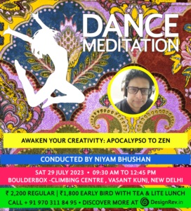 'Awaken Your Creativity' Dance Meditation by Niyam Bhushan